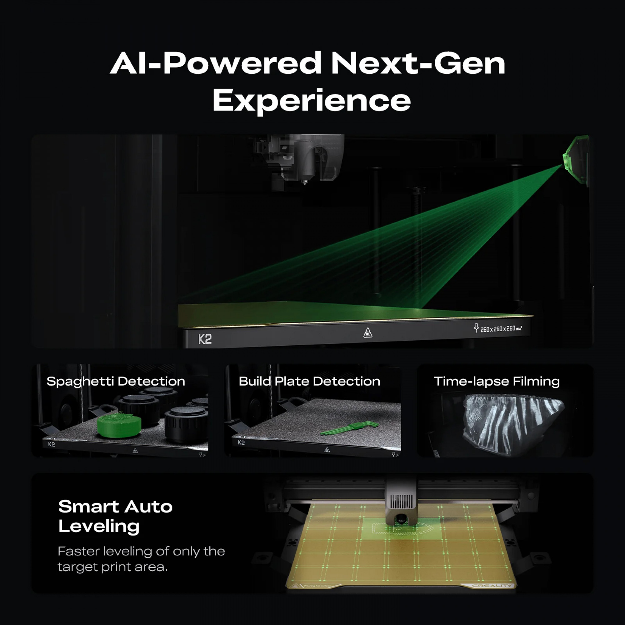 3D-принтер Creality K2/K2 Combo 3D Printer